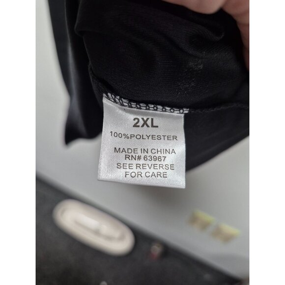 Galaxy By Harvic Mens 2XL Black Sleeveless Athletic Tank Top - Picture 6 of 7